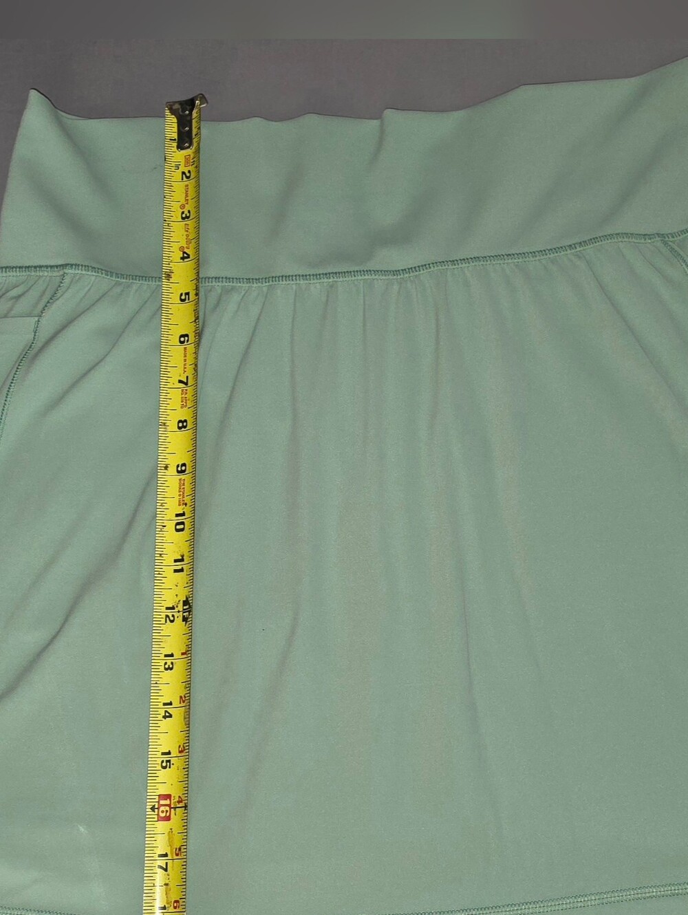 EUC Athleta Light Aqua Performance Active Skort, Size 1X, Tennis, Pickleball - Picture 4 of 6